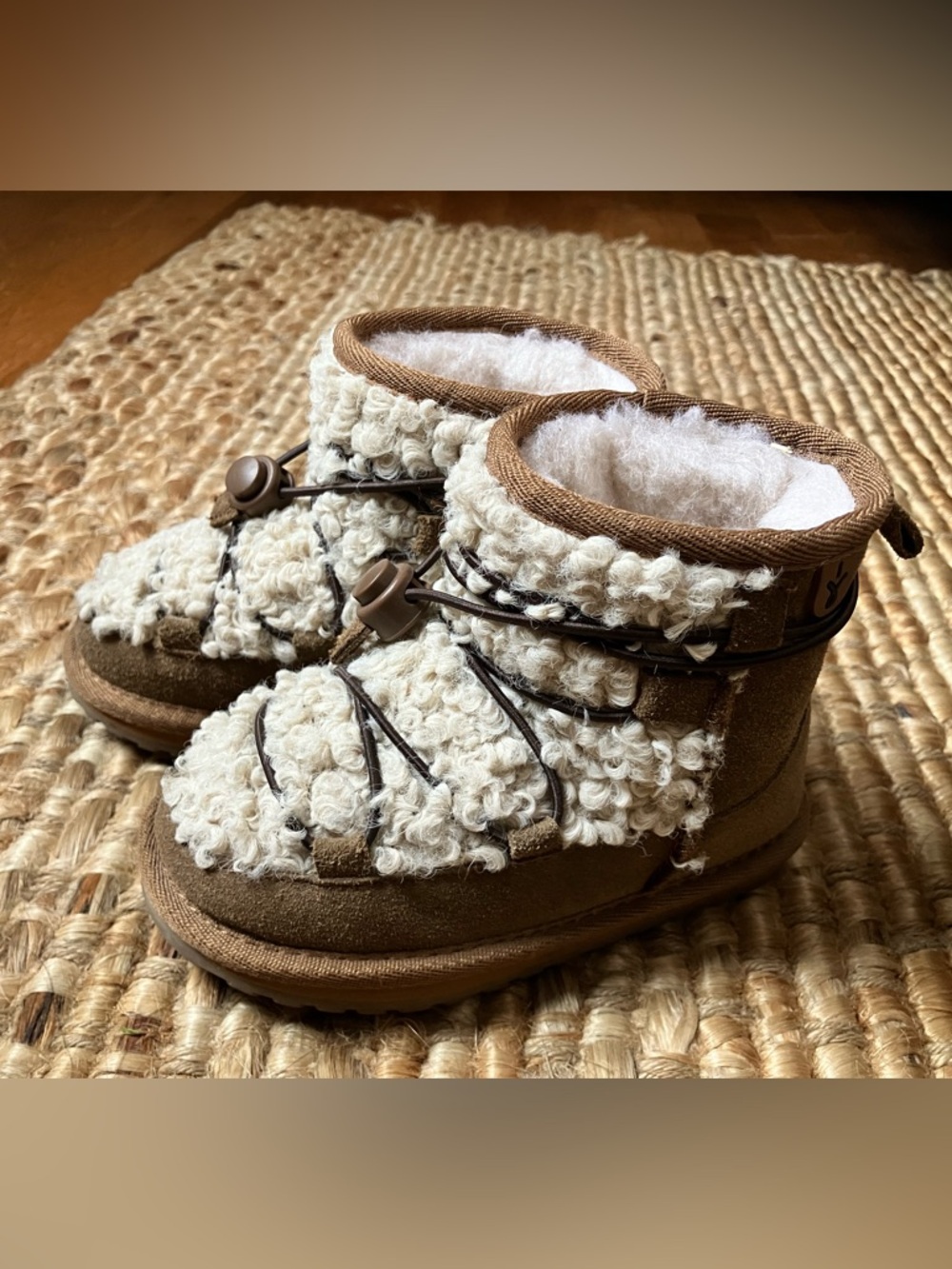 Emu Australia Kids Cozy Shearling Booties